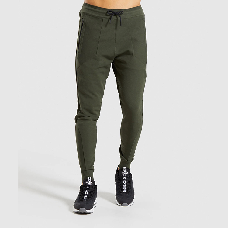 Breathable mens athletic jogger pants