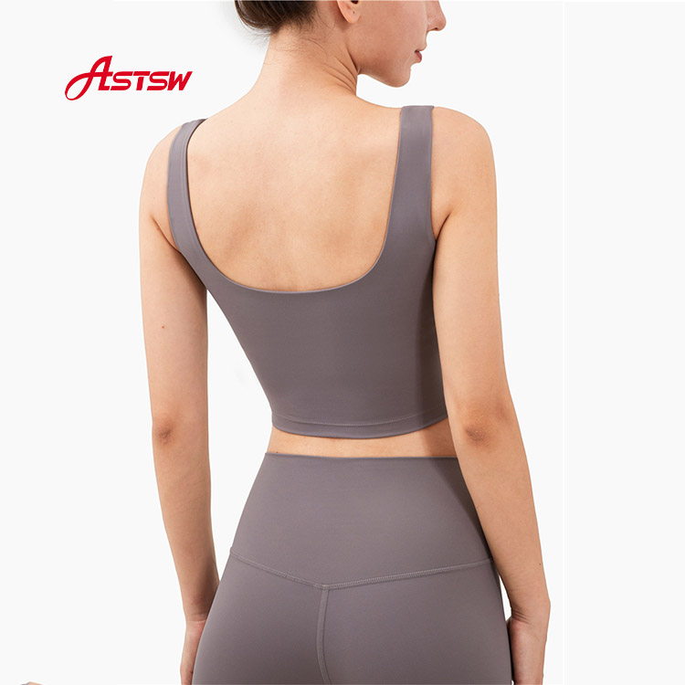 Removable Backless Yoga Bra