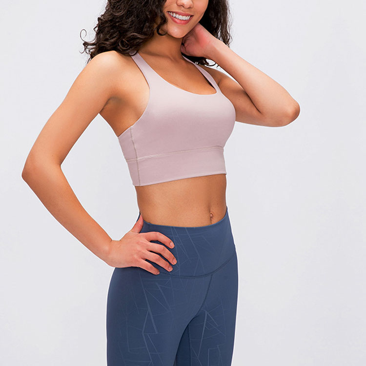 Supportive woman sports bra