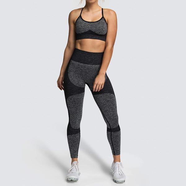 ribbed crop with built in bra run bra