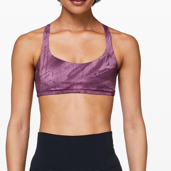 four way stretch Support sports bra