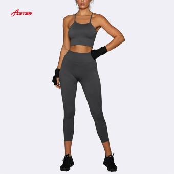 Seamless yoga Cross Bras And Leggings