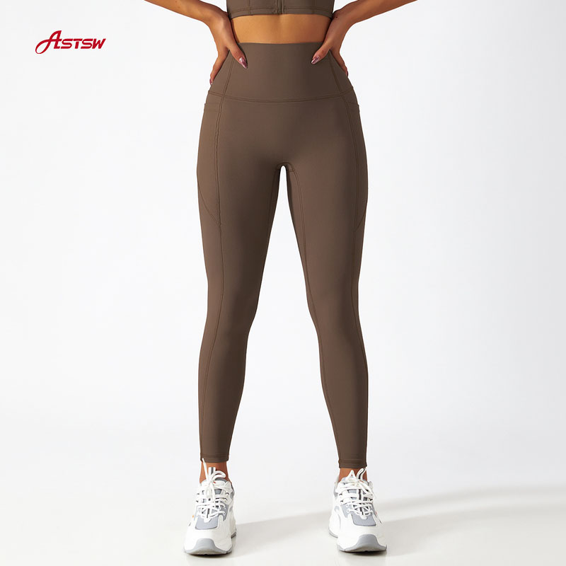 China High Waist Ribbed Pocket Sports Legging Manufacturer & Factory