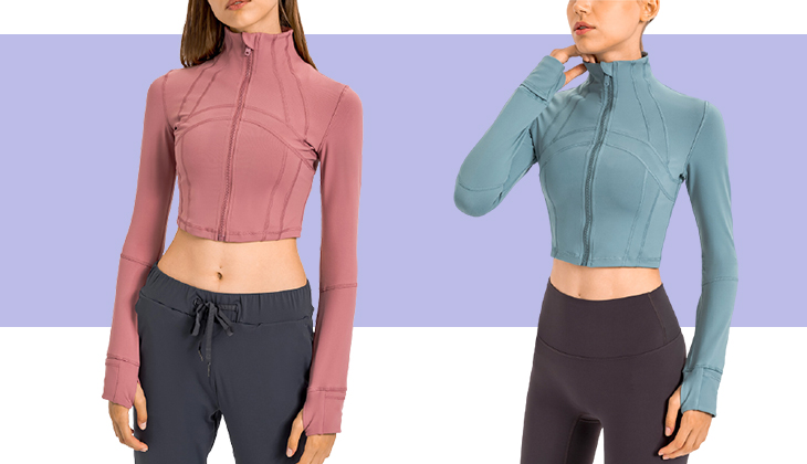 Women's Fashion Long Sleeve Workout Top