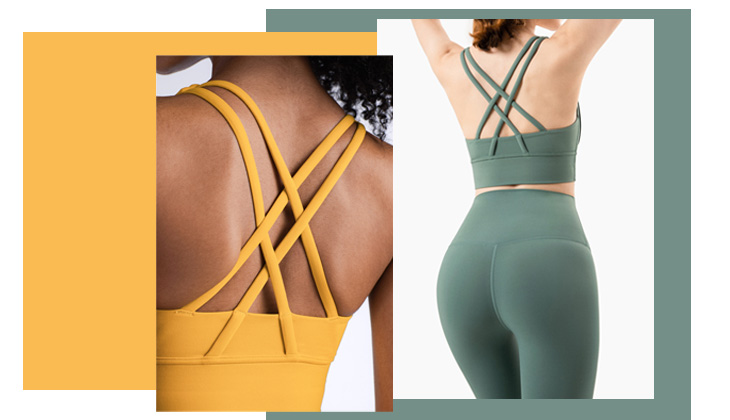 Different Types of Crossback Sportsbra Design 